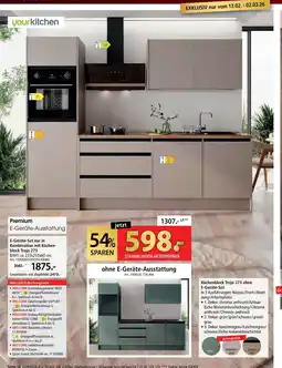 Zurbrüggen Yourkitchen premium e-geräte-ausstattung Angebot