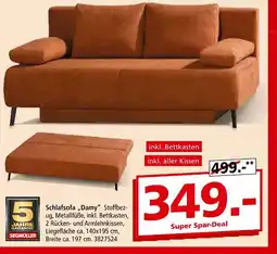 Segmüller Schlafsofa damy Angebot