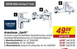 toom Baumarkt Grohe waschtischbatterie Angebot