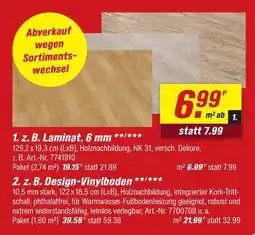toom Baumarkt Laminat Angebot