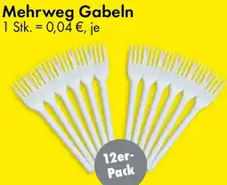 TEDi Mehrweg Gabeln Angebot