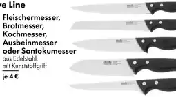 TEDi Fleischermesser, Brotmesser, Kochmesser, Ausbeinmesser oder Santokumesser Angebot