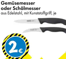 TEDi Gemüsemesser oder Schälmesser Angebot
