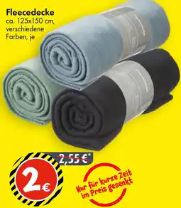 TEDi Fleecedecke Angebot