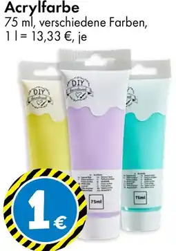 TEDi Acrylfarbe Angebot
