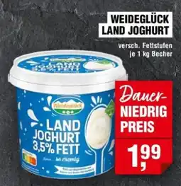 Handelshof WEIDEGLÜCK LAND JOGHURT Angebot