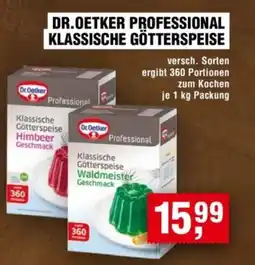 Handelshof DR. OETKER PROFESSIONAL KLASSISCHE GÖTTERSPEISE Angebot