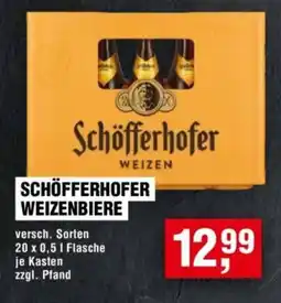 Handelshof SCHÖFFERHOFER WEIZENBIERE Angebot