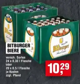 Handelshof BITBURGER BIERE Angebot