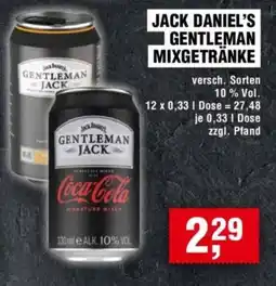 Handelshof GENTLEMAN MIXGETRÄNKE Angebot