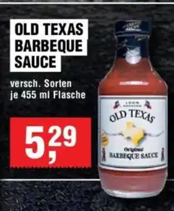 Handelshof OLD TEXAS BARBEQUE SAUCE Angebot