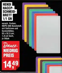 Handelshof HENDI HACCP- SCHNEIDBRETT Angebot