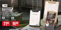 Handelshof sigel SPEISEKARTEN- KLEMMBRETT A5 Angebot