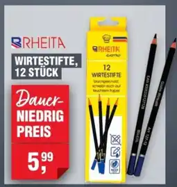 Handelshof RHEITA WIRTESTIFTE, 12 STÜCK Angebot