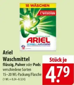 Famila Nord Ost Ariel Waschmittel Angebot