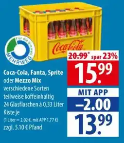 Famila Nord Ost Coca-Cola, Fanta, Sprite oder Mezzo Mix Angebot
