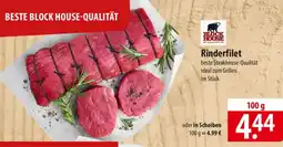 Famila Nord Ost BLOCK HOUSE Rinderfilet Angebot
