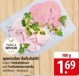Famila Nord Ost FAMILA EMPFEHLUNG spanischer Aufschnitt Angebot