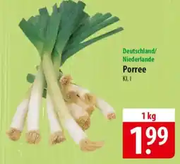 Famila Nord Ost Porree Angebot