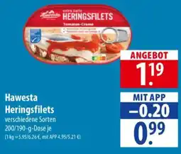 Famila Nord Ost Hawesta Heringsfilets Angebot
