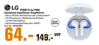 Saturn LG Tone Free FN6 komplett kabelloser Kopfhörer Angebot