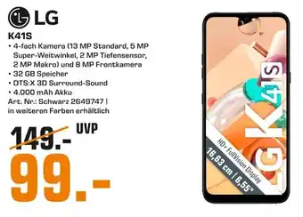 Saturn LG K41S Angebot