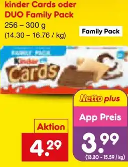 Netto Marken-Discount Ferrero Kinder Cards Angebot