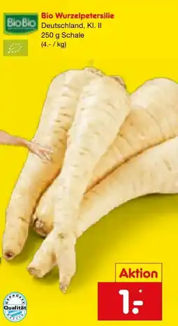Netto Marken-Discount BioBio Bio Wurzelpetersilie Angebot