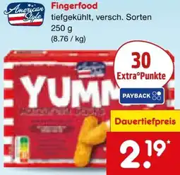 Netto Marken-Discount American Style Fingerfood Angebot