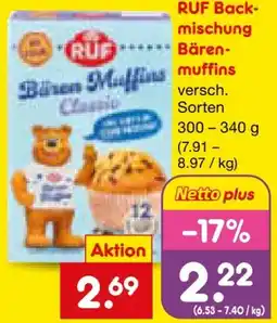 Netto Marken-Discount Ruf Bären Muffins Angebot