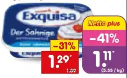 Netto Marken-Discount Exquisa Frischkäse Angebot