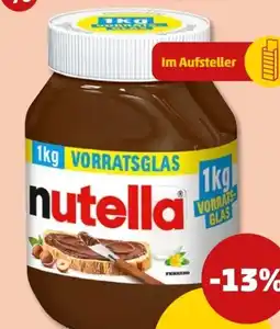 PENNY Ferrero Nutella Nuss-Nugat Creme Angebot