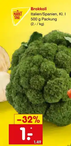 Netto Marken-Discount MarktTag Brokkoli Angebot