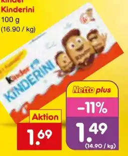 Netto Marken-Discount Ferrero Kinder Kinderini Angebot