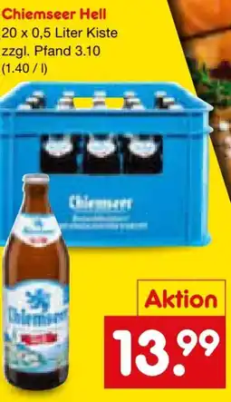 Netto Marken-Discount Chiemgauer Brauhaus Chiemseer Hell Angebot