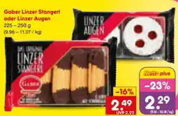 Netto Marken-Discount Gaber Linzer Stangerl Angebot
