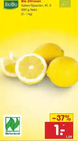 Netto Marken-Discount BioBio Bio-Zitronen Angebot