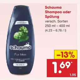 Netto Marken-Discount Schwarzkopf Schauma Shampoo Angebot