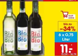 Netto Marken-Discount BioBio Bio-Weine Angebot