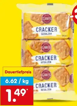 Netto Marken-Discount Clarky's Cracker Angebot