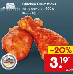 Netto Marken-Discount Gut Ponholz Chicken Drumsticks Angebot