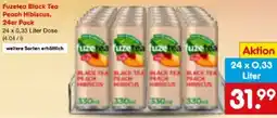 Netto Marken-Discount Fuze Tea Black Peach Hibiscus Angebot