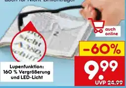 Netto Marken-Discount easy! MAXX Vergrößerungsbrille Angebot