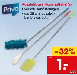 Netto Marken-Discount Priva Haushaltshelfer Angebot