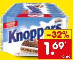 Netto Marken-Discount Storck Knoppers Waffeln Angebot