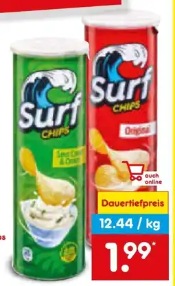Netto Marken-Discount Surf Chips Stapelchips Angebot