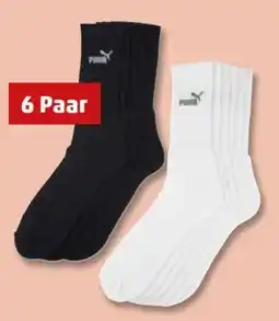 PENNY Puma Sportsocken 6er Pack Angebot