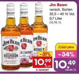 Netto Marken-Discount Jim Beam Whiskey Angebot