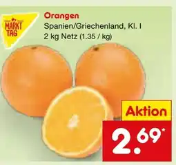Netto Marken-Discount MarktTag Orangen Angebot