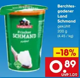 Netto Marken-Discount Berchtesgadener Land Frischer Schmand Angebot